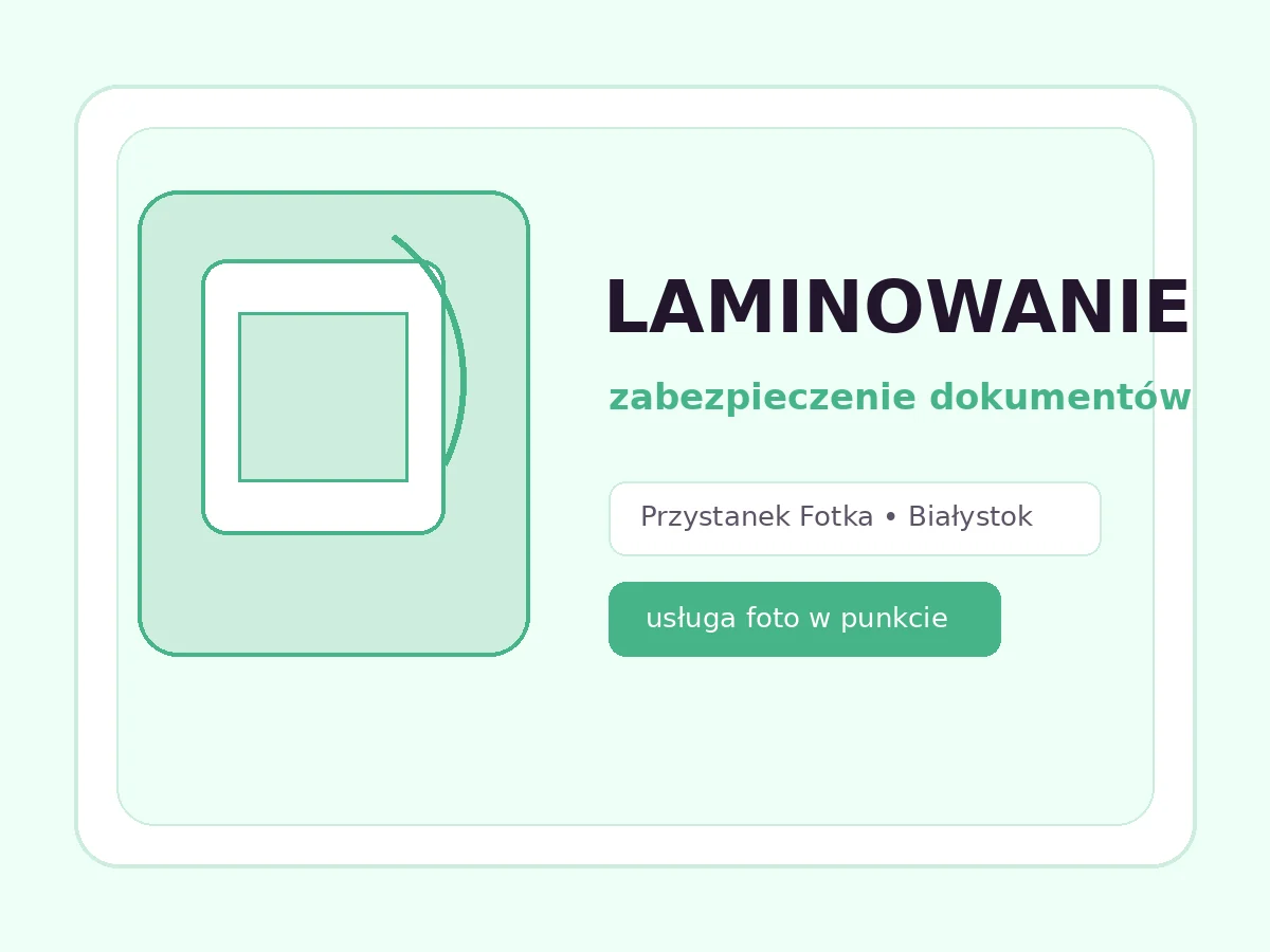Laminowanie Białystok